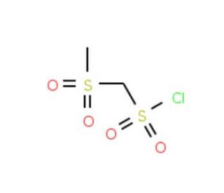 (Methylsulphonyl)methanesulphonyl chloride (CAS 22317-89-1) - chemical structure image