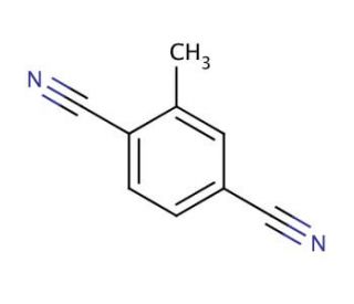 Methylterephthalonitrile (CAS 55984-93-5) - chemical structure image