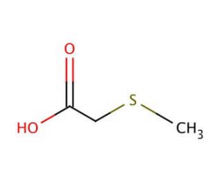 (Methylthio)acetic acid (CAS 2444-37-3) - chemical structure image