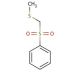 Methylthiomethyl phenyl sulfone (CAS 59431-14-0) - chemical structure image