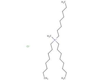 Methyltrioctylammonium chloride (CAS 5137-55-3) - chemical structure image