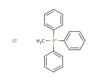 Methyltriphenylphosphonium chloride (CAS 1031-15-8) - chemical structure image
