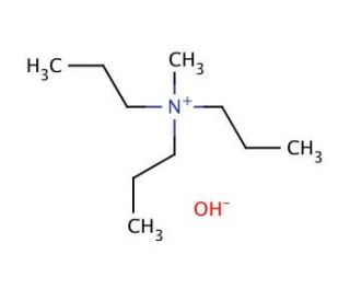 Methyltripropylammonium hydroxide solution (CAS 116572-44-2) - chemical structure image