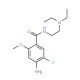 Metoclopramide (CAS 364-62-5) - chemical structure image