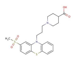 Metopimazine Acid (CAS 18182-00-8) - chemical structure image