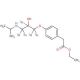 Metoprolol Acid-d5 Ethyl Ester - chemical structure image