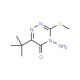 Metribuzin (CAS 21087-64-9) - chemical structure image