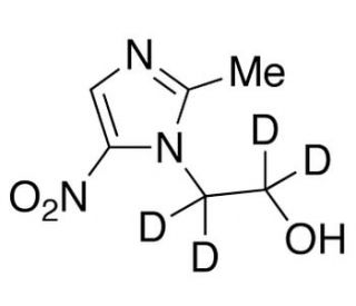 Metronidazole-d4 (CAS 1261392-47-5) - chemical structure image