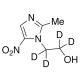 Metronidazole-d4 (CAS 1261392-47-5) - chemical structure image