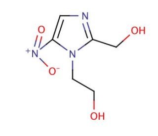 Metronidazole-OH (CAS 4812-40-2) - chemical structure image