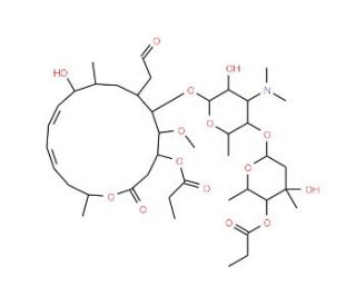Midecamycin (CAS 35457-80-8) - chemical structure image