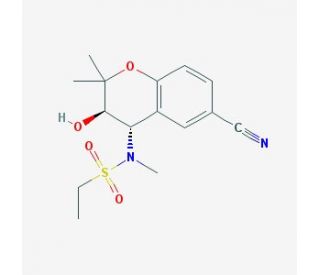 (&minus;)-[3R,4S]-Chromanol 293B (CAS 163163-24-4) - chemical structure image