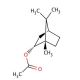 (−)-Bornyl acetate (CAS 5655-61-8) - chemical structure image