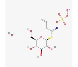 (&minus;)-Sinigrin (CAS 3952-98-5) - chemical structure image