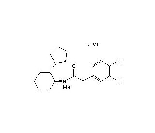 (&minus;)-U-50488 hydrochloride (CAS 67198-19-0) - chemical structure image