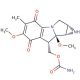 Mitomycin A (CAS 4055-39-4) - chemical structure image