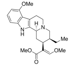 Mitragynine - chemical structure image