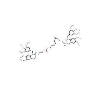 Mivacurium Chloride (mixture of isomers) (CAS 106861-44-3) - chemical structure image
