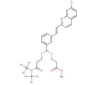MK-571-d6 Sodium Salt - chemical structure image