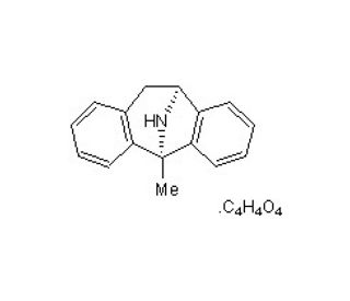 (&minus;)-MK 801 maleate (CAS 77086-19-2) - chemical structure image