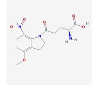 MNI-caged-L-glutamate (CAS 295325-62-1) - chemical structure image