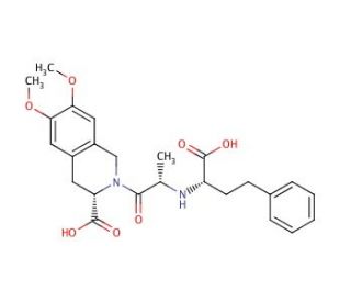 Moexiprilat (CAS 103775-14-0) - chemical structure image