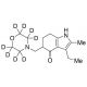 Molindone-d8 - chemical structure image