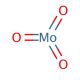 Molybdenum(VI) oxide (CAS 1313-27-5) - chemical structure image