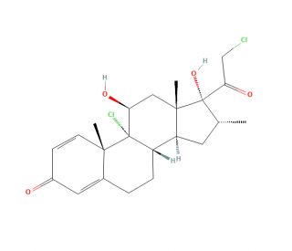 Mometasone - chemical structure image