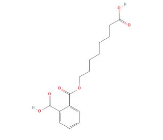 Mono-7-carboxyheptyl Phthalate (CAS 856869-57-3) - chemical structure image