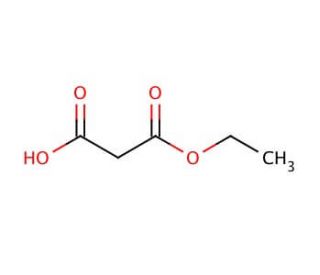 mono-Ethyl malonate (CAS 1071-46-1) - chemical structure image