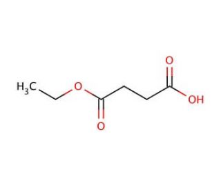 mono-Ethyl succinate (CAS 1070-34-4) - chemical structure image