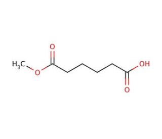 mono-Methyl adipate (CAS 627-91-8) - chemical structure image