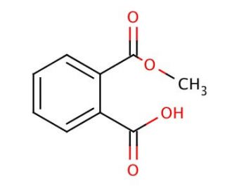 mono-Methyl phthalate (CAS 4376-18-5) - chemical structure image