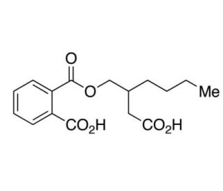 Mono[2-(carboxymethyl)hexyl] Phthalate (CAS 82975-93-7) - chemical structure image
