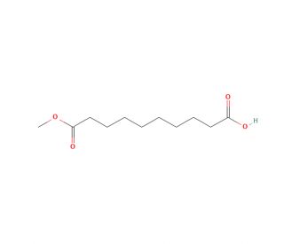 Monomethyl Sebacate (CAS 818-88-2) - chemical structure image