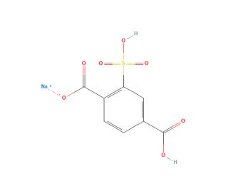 Monosodium 2-Sulfoterephthalate (CAS 19089-60-2) - chemical structure image