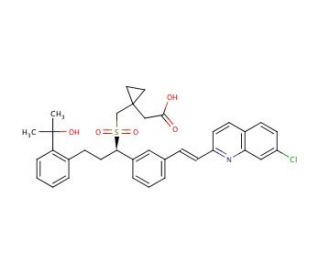 Montelukast Ether (CAS 168214-67-3) - chemical structure image