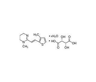 Morantel tartrate (CAS 26155-31-7) - chemical structure image