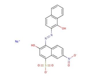 Mordant black 11 (CAS 1787-61-7) - chemical structure image