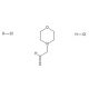Morpholin-4-ylacetaldehyde dihydrochloride (CAS 21977-09-3) - chemical structure image
