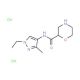 Morpholine-2-carboxylic acid (1-ethyl-3-methyl-1H-pyrazol-4-yl)-amide dihydrochloride - chemical structure image