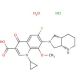 Moxifloxacin, Hydrochloride Monohydrate (CAS 192927-63-2) - chemical structure image