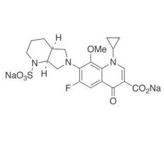 Moxifloxacin N-Sulfate Disodium Salt (CAS 234080-64-9) - chemical structure image