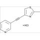 MTEP hydrochloride (CAS 1186195-60-7) - chemical structure image