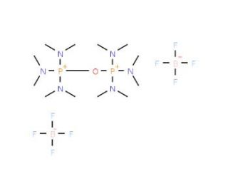 mu-Oxo-bis[tris(dimethylamino)phosphonium] Bis(tetrafluoroborate) (CAS 55881-03-3) - chemical structure image