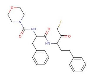 Mu-Phe-hPhe-FMK (CAS 155149-67-0) - chemical structure image