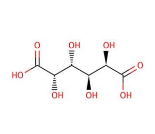 Mucic acid (CAS 526-99-8) - chemical structure image