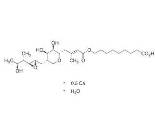 Mupirocin Calcium Salt (CAS 115074-43-6) - chemical structure image