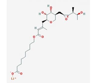 Mupirocin Lithium (CAS 73346-79-9) - chemical structure image